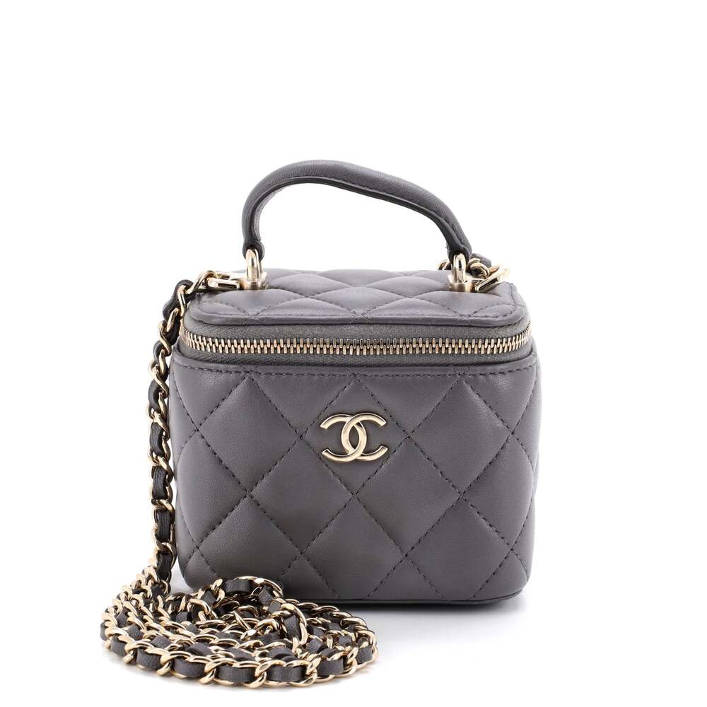 Chanel Classic Top Handle Vanity Case #270705C36B